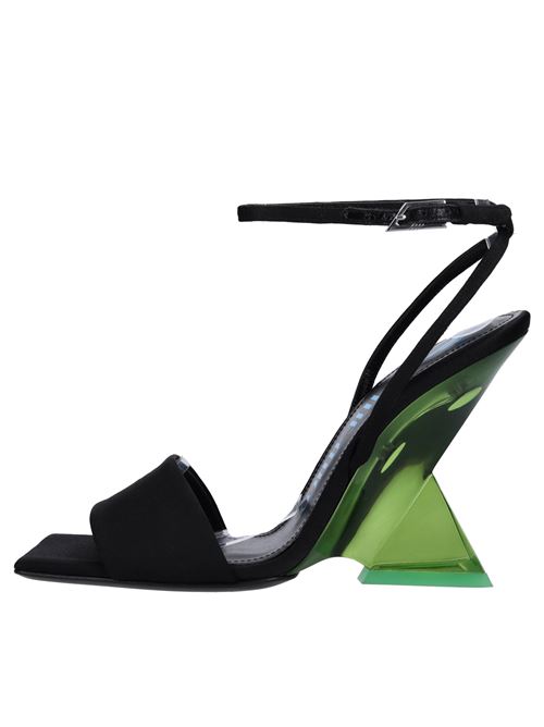 Sandali in raso THE ATTICO | 231WS513 V015NERO